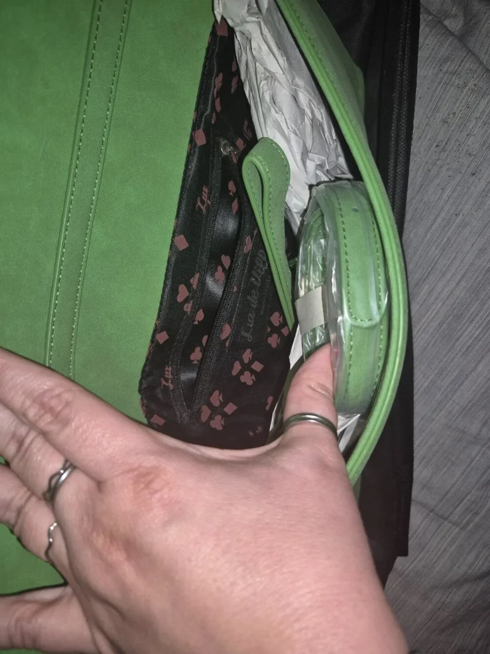 Lux de Ville Bob the Drag Queen handbag